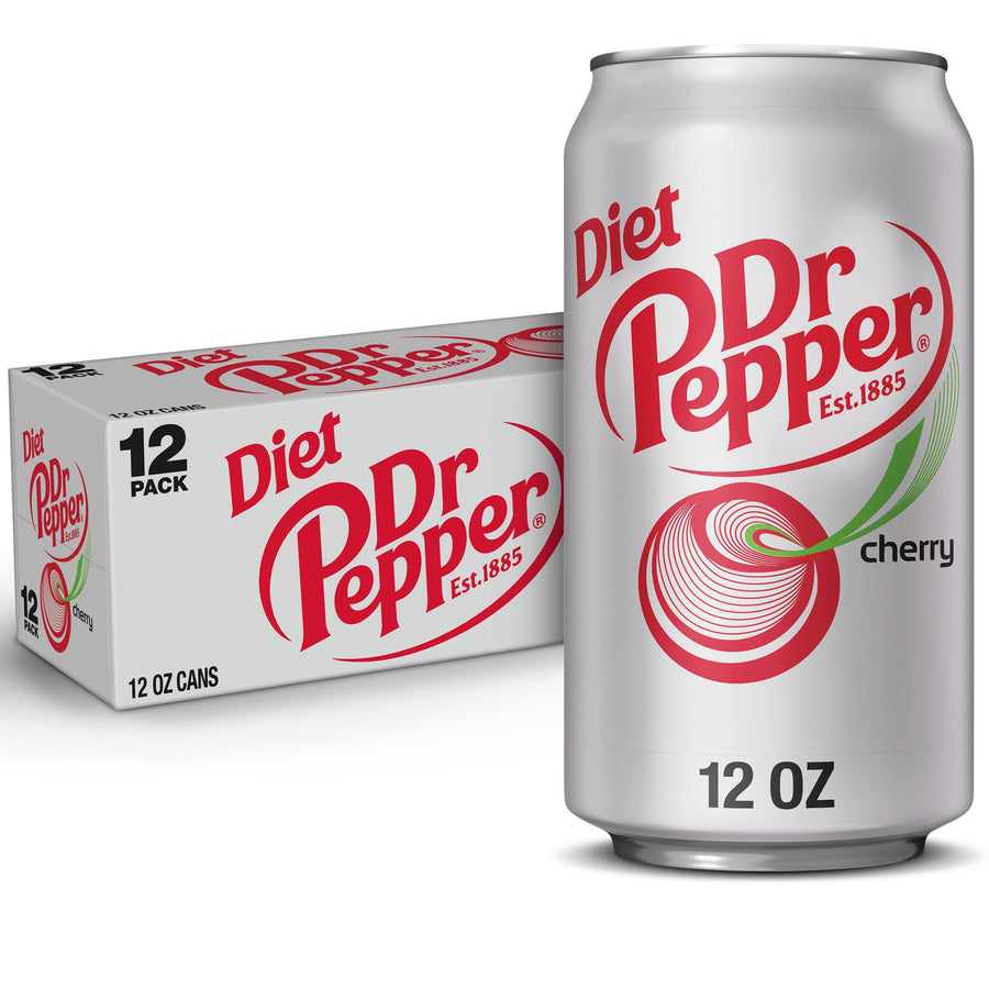 Diet Dr Pepper Cherry Soda - Premium Travel Pack Use