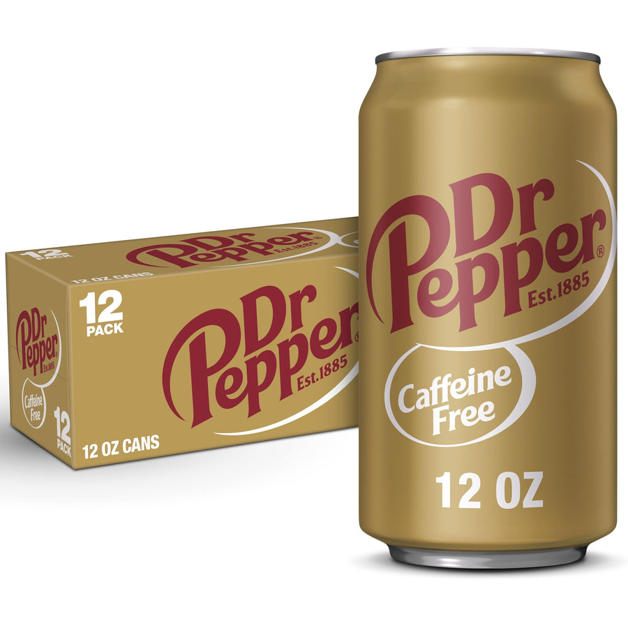 Dr Pepper Caffeine Free Soda - Travel Bottle Pack